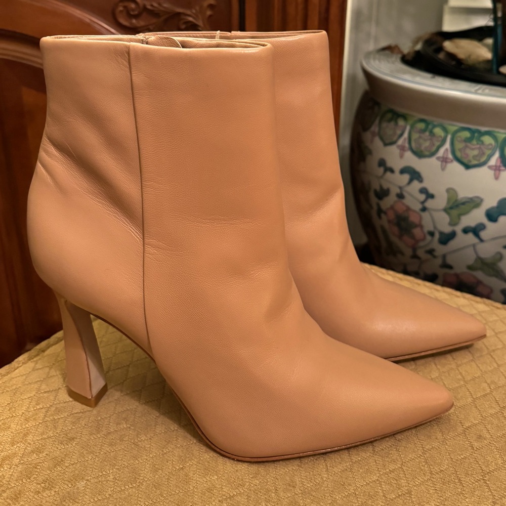 Antonio Melani Leather Ankle Boots